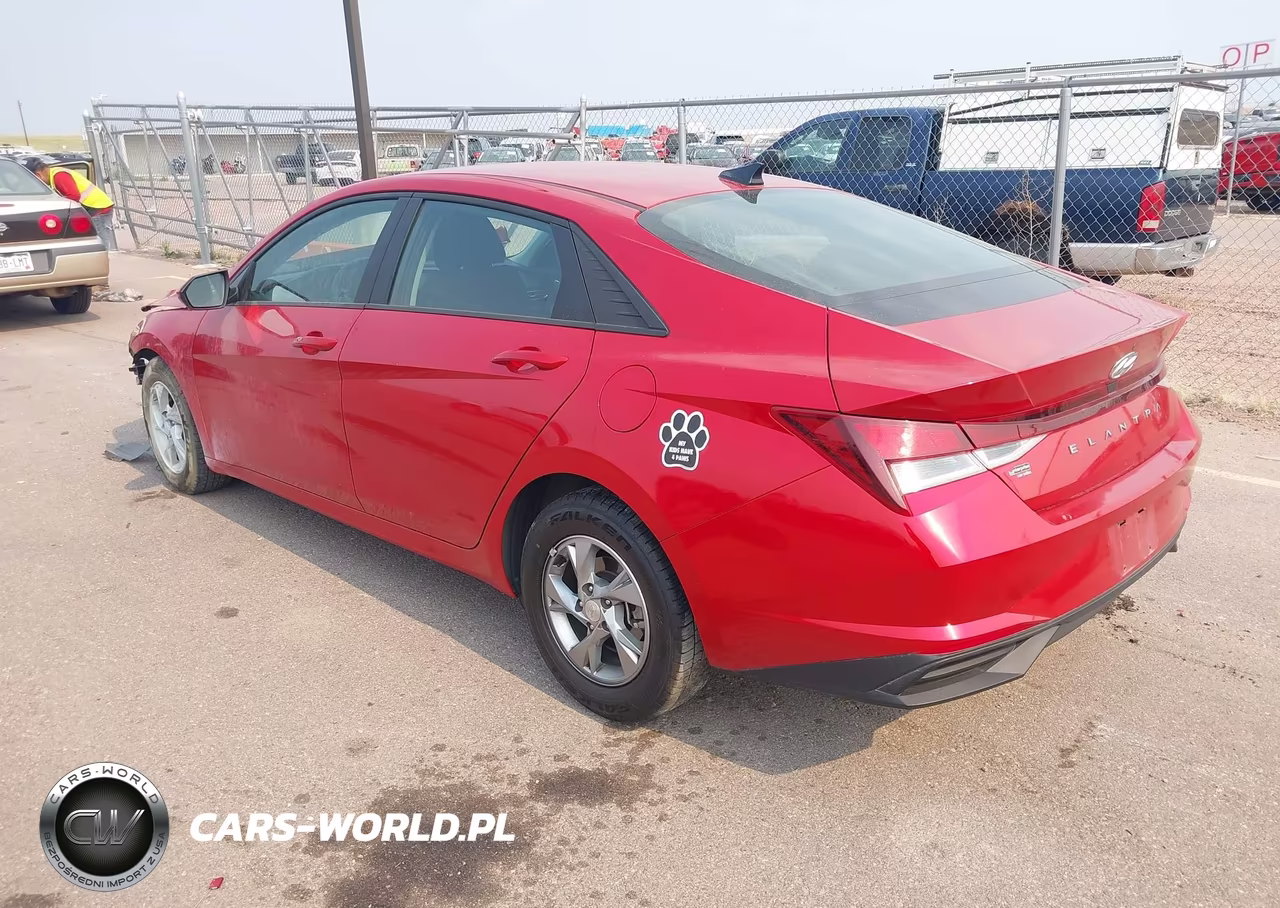 2021 Hyundai Elantra Se VIN:5NPLL4AG6MH036985 - 3