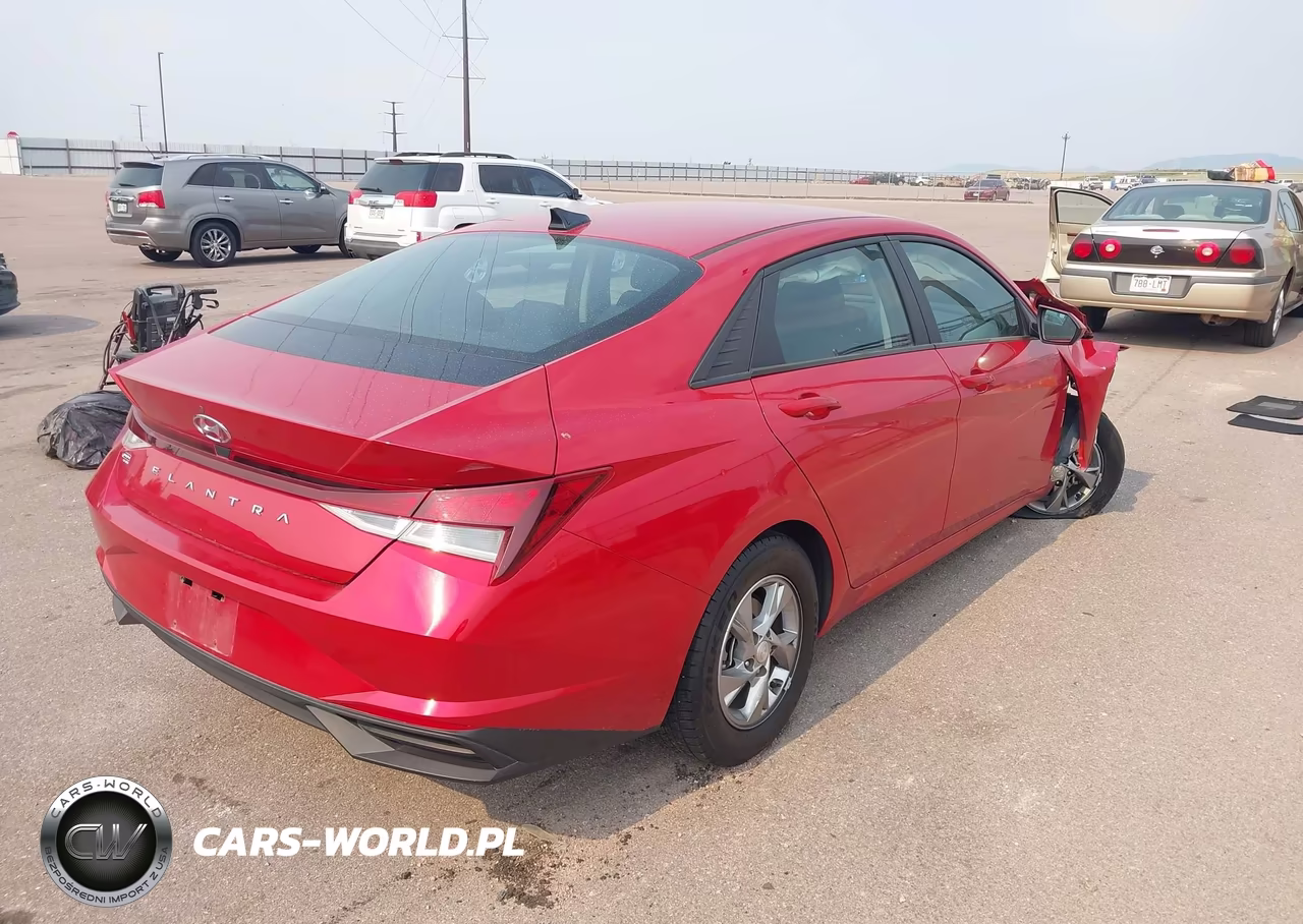 2021 Hyundai Elantra Se VIN:5NPLL4AG6MH036985 - 4