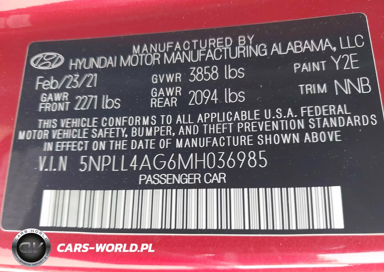 2021 Hyundai Elantra Se VIN:5NPLL4AG6MH036985 - 9