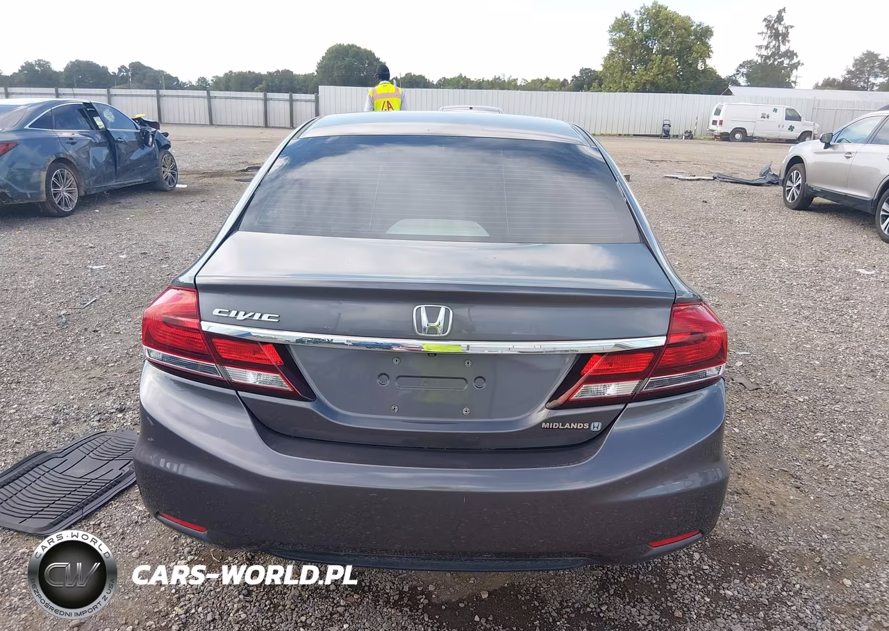 2015 Honda Civic Lx VIN:19XFB2F58FE221784 - 16