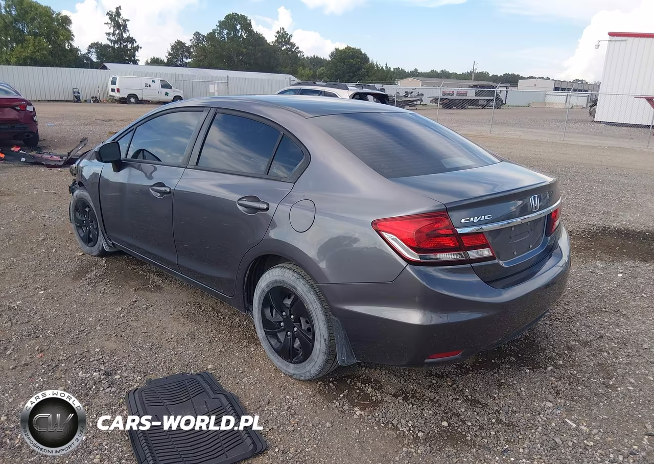 2015 Honda Civic Lx VIN:19XFB2F58FE221784 - 3