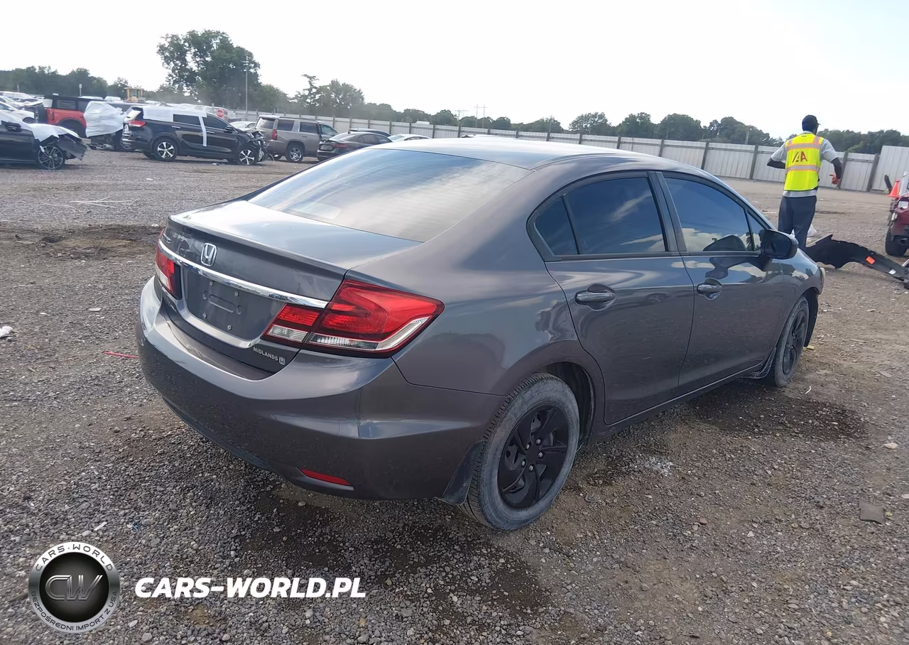 2015 Honda Civic Lx VIN:19XFB2F58FE221784 - 4