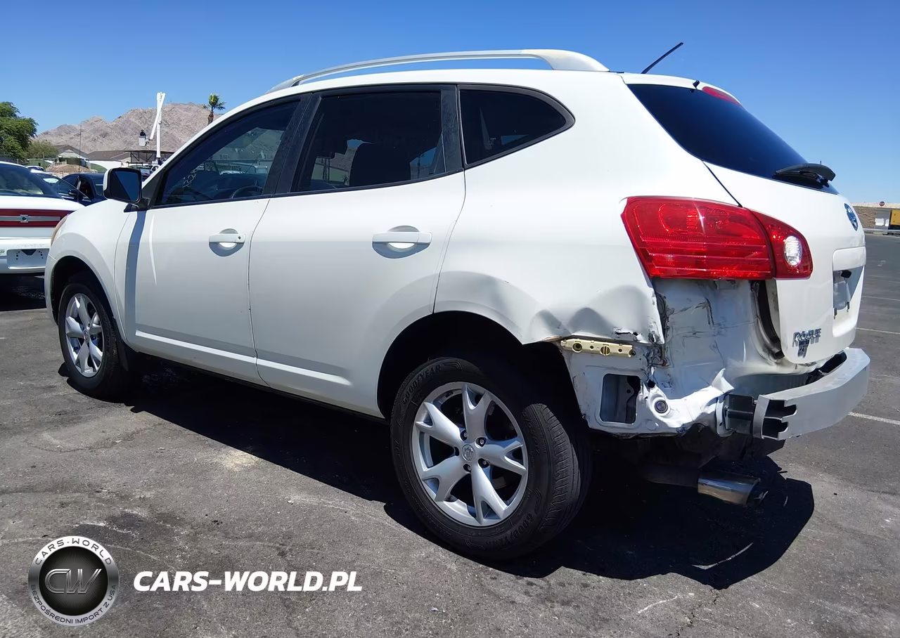 2008 Nissan Rogue Sl VIN:JN8AS58T38W014871 - 3