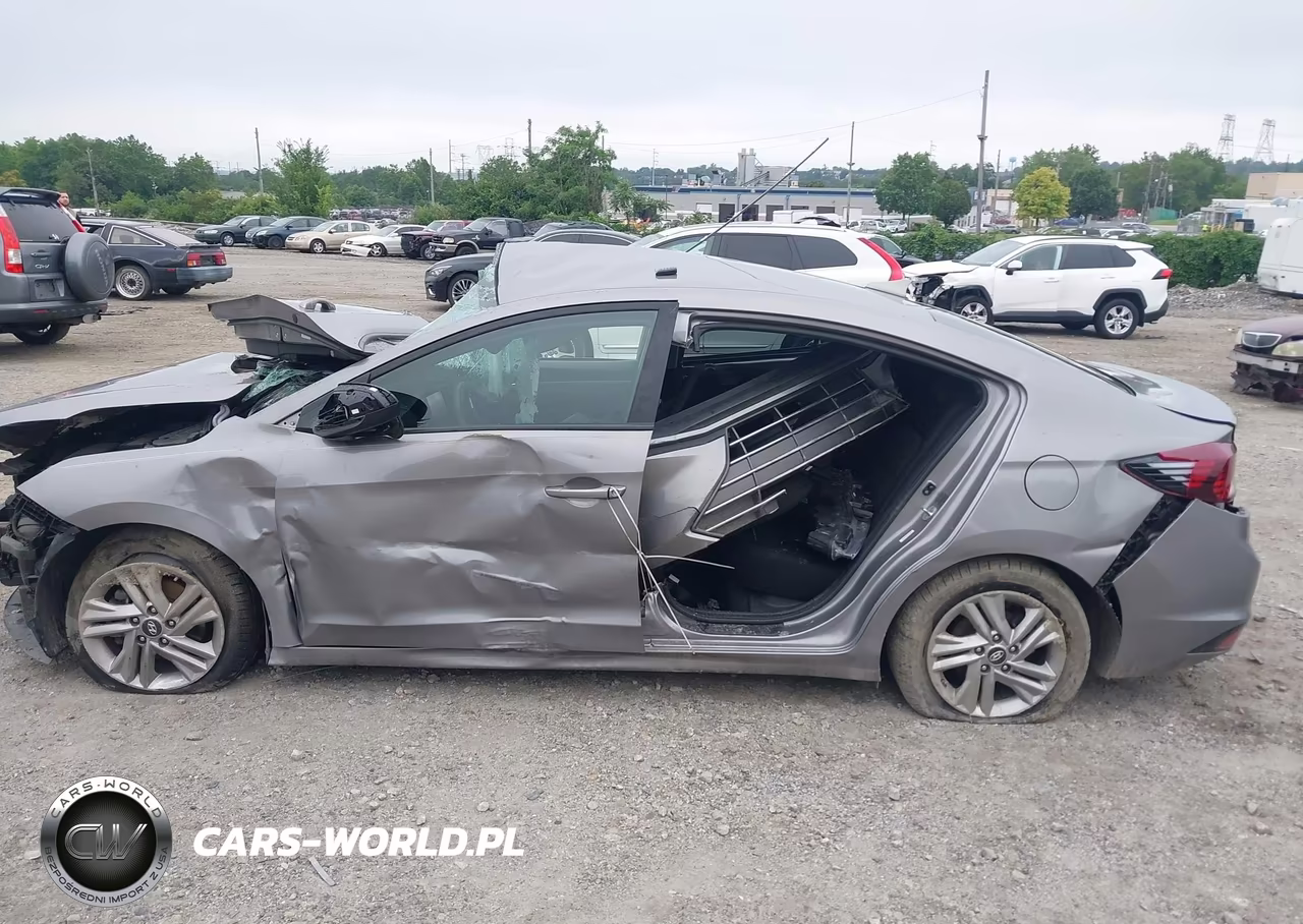 2020 Hyundai Elantra Sel VIN:KMHD84LF6LU106544 - 14