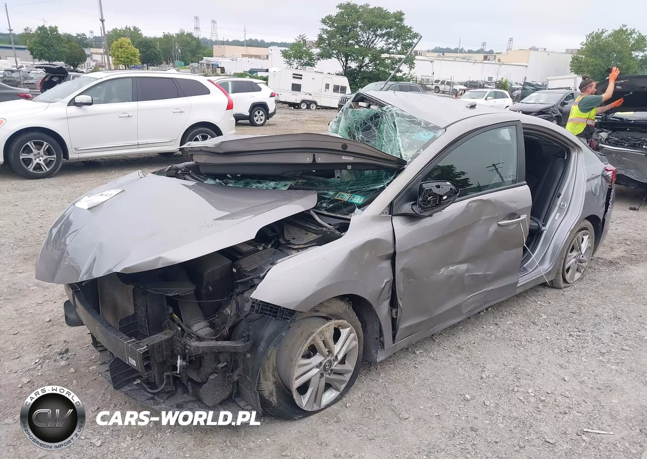 2020 Hyundai Elantra Sel VIN:KMHD84LF6LU106544 - 2