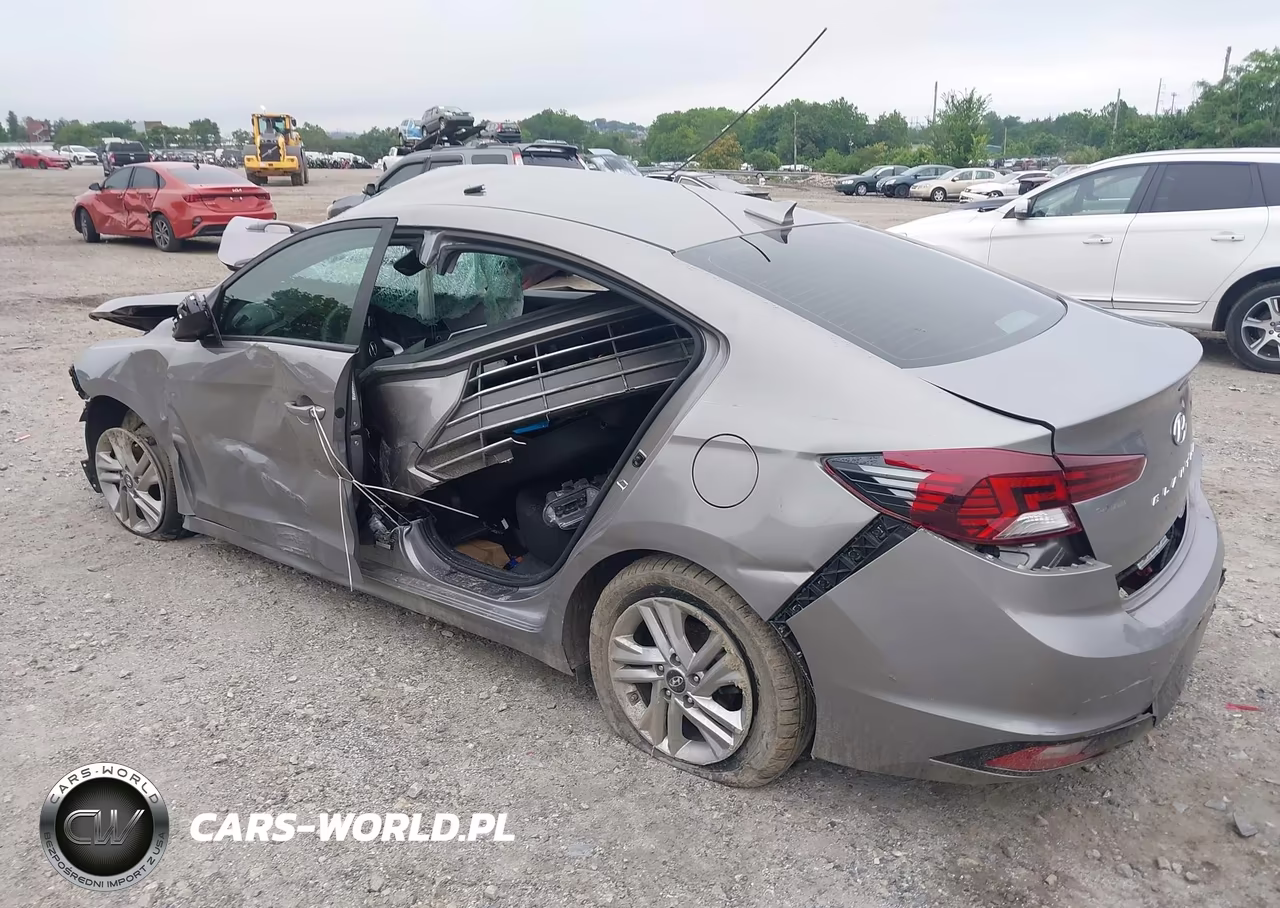 2020 Hyundai Elantra Sel VIN:KMHD84LF6LU106544 - 3