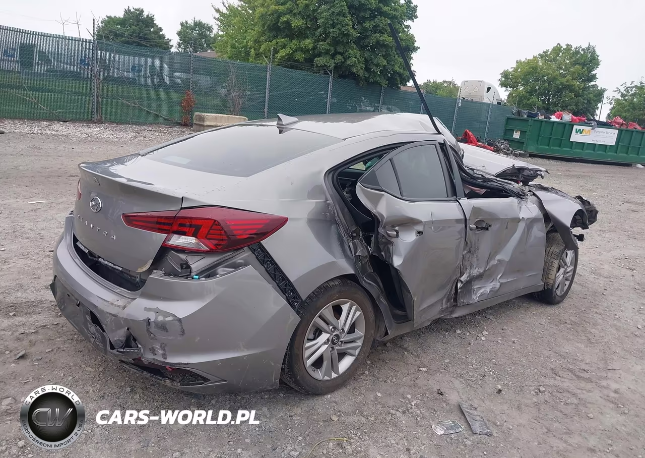 2020 Hyundai Elantra Sel VIN:KMHD84LF6LU106544 - 4