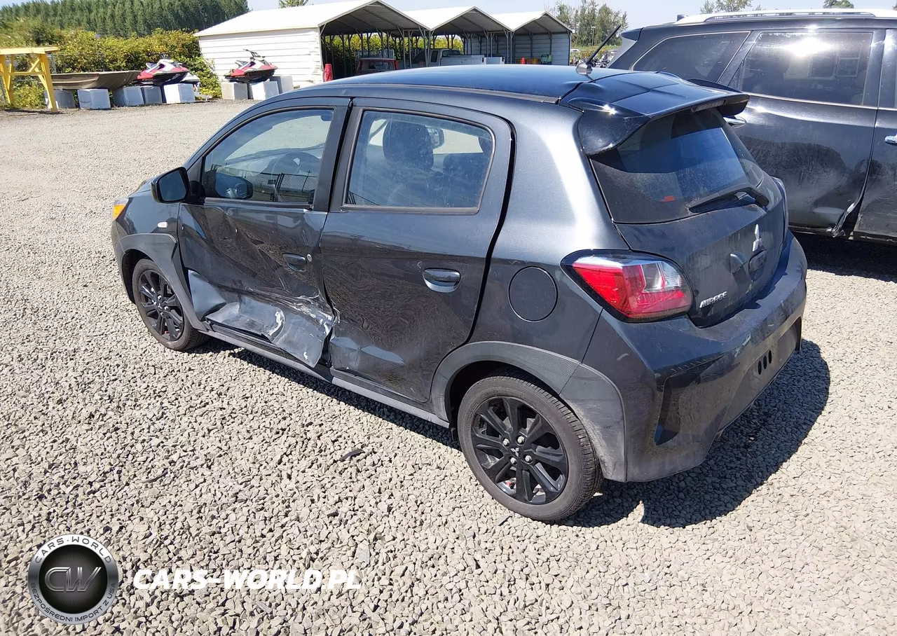 2024 Mitsubishi Mirage Black Edition VIN:ML32AWHJXRH030078 - 3