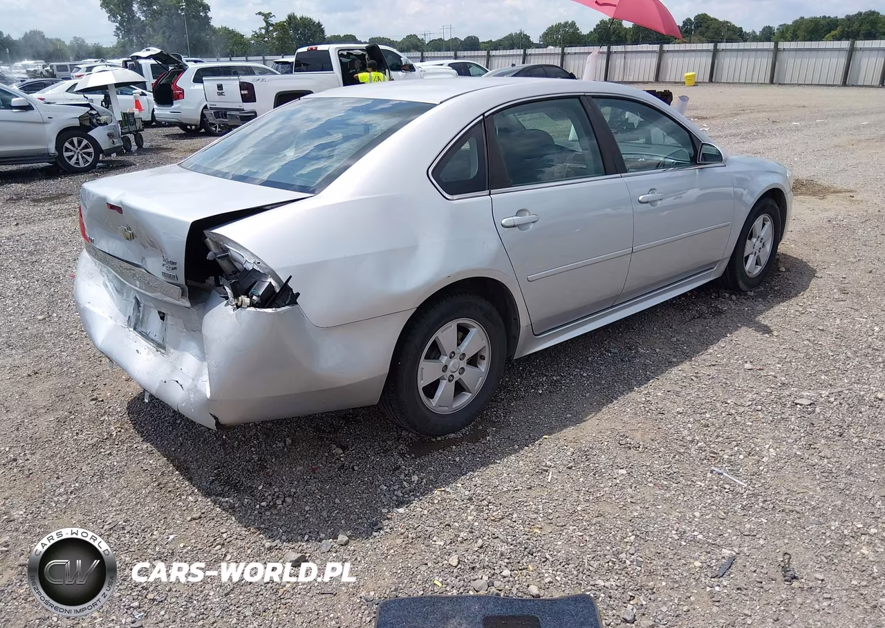2011 Chevrolet Impala Ls VIN:2G1WF5EK4B1153206 - 4