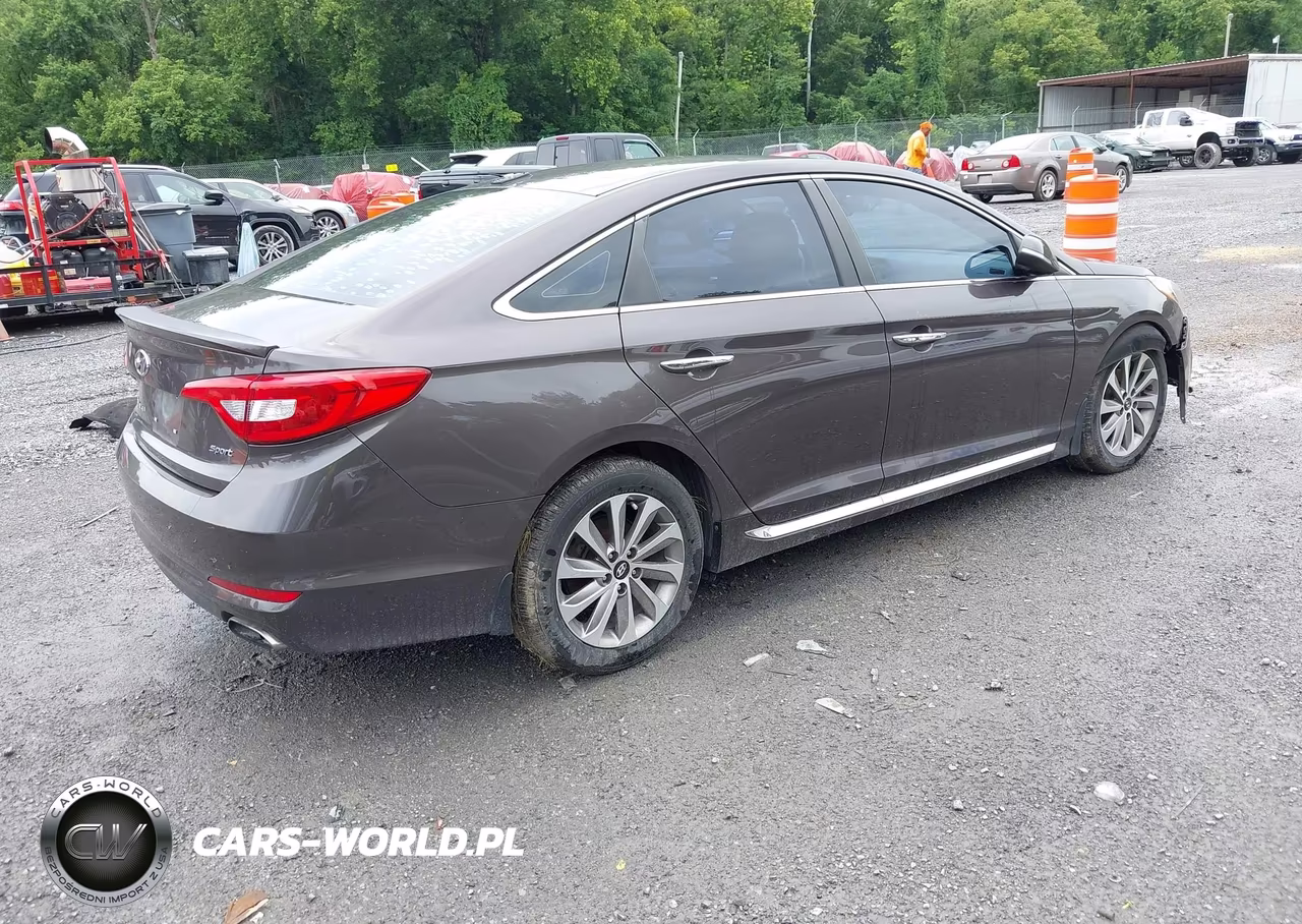 2016 Hyundai Sonata Sport VIN:5NPE34AF8GH396666 - 4