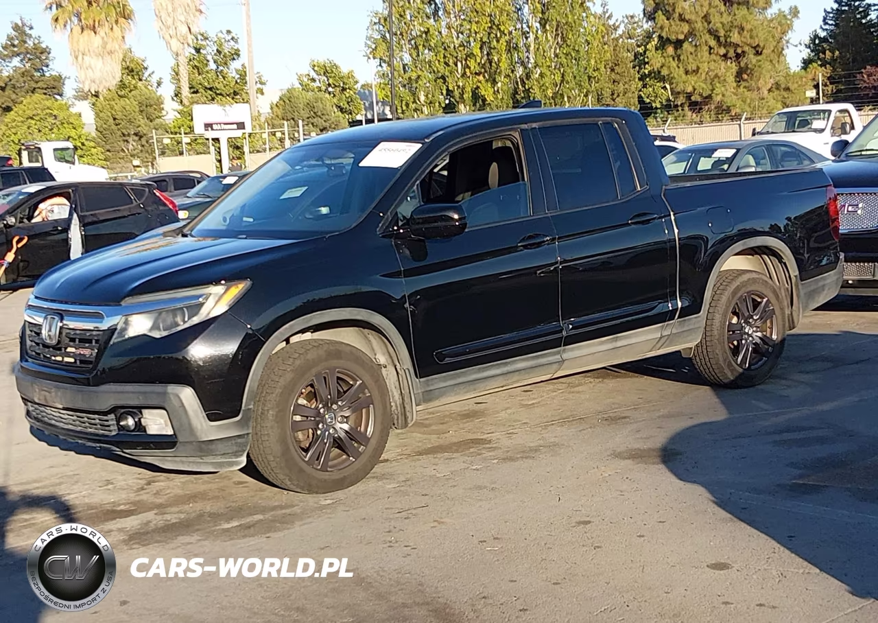 2017 Honda Ridgeline Sport VIN:5FPYK3F11HB007641 - 2
