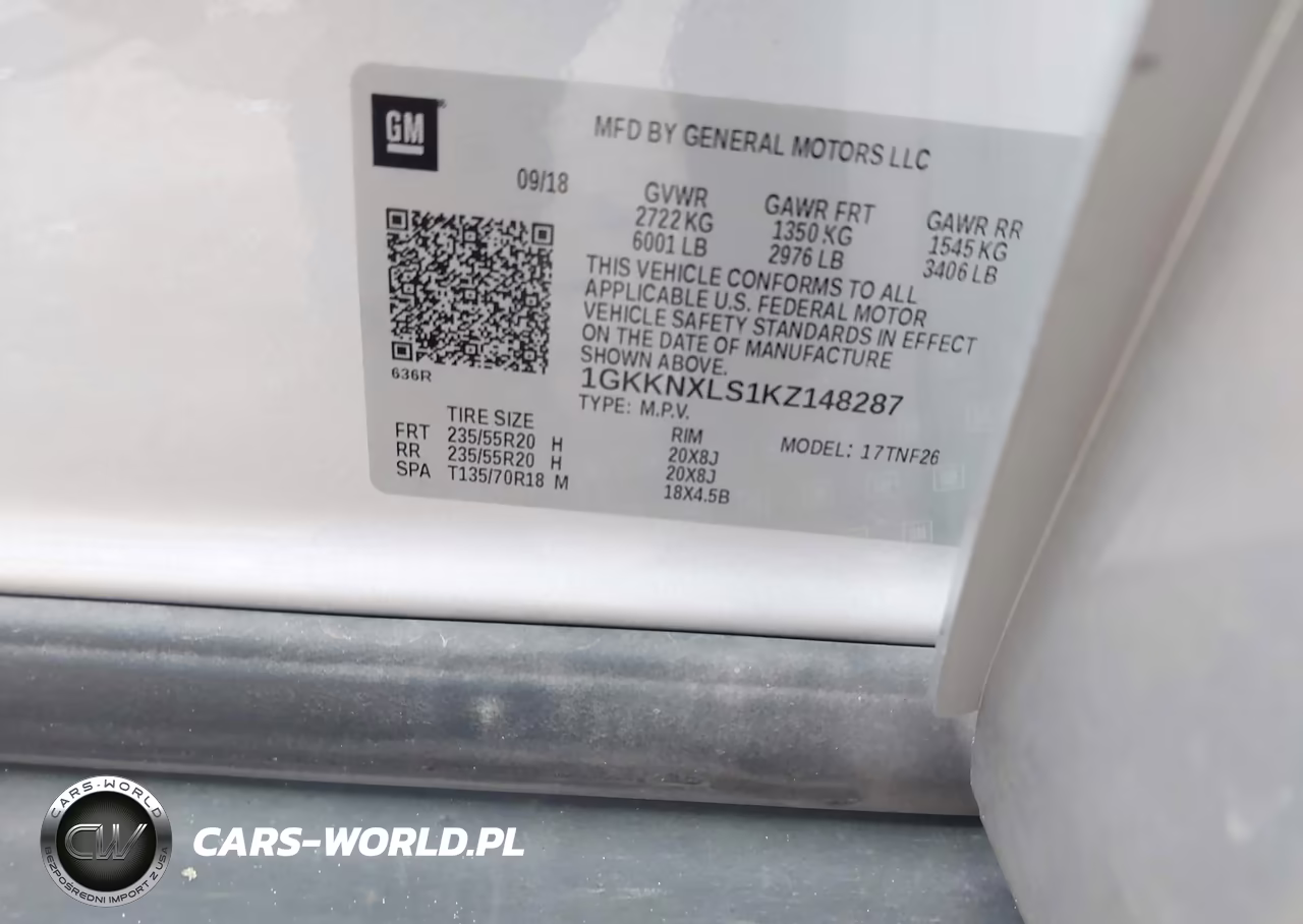 2019 GMC Acadia Denali VIN:1GKKNXLS1KZ148287 - 9
