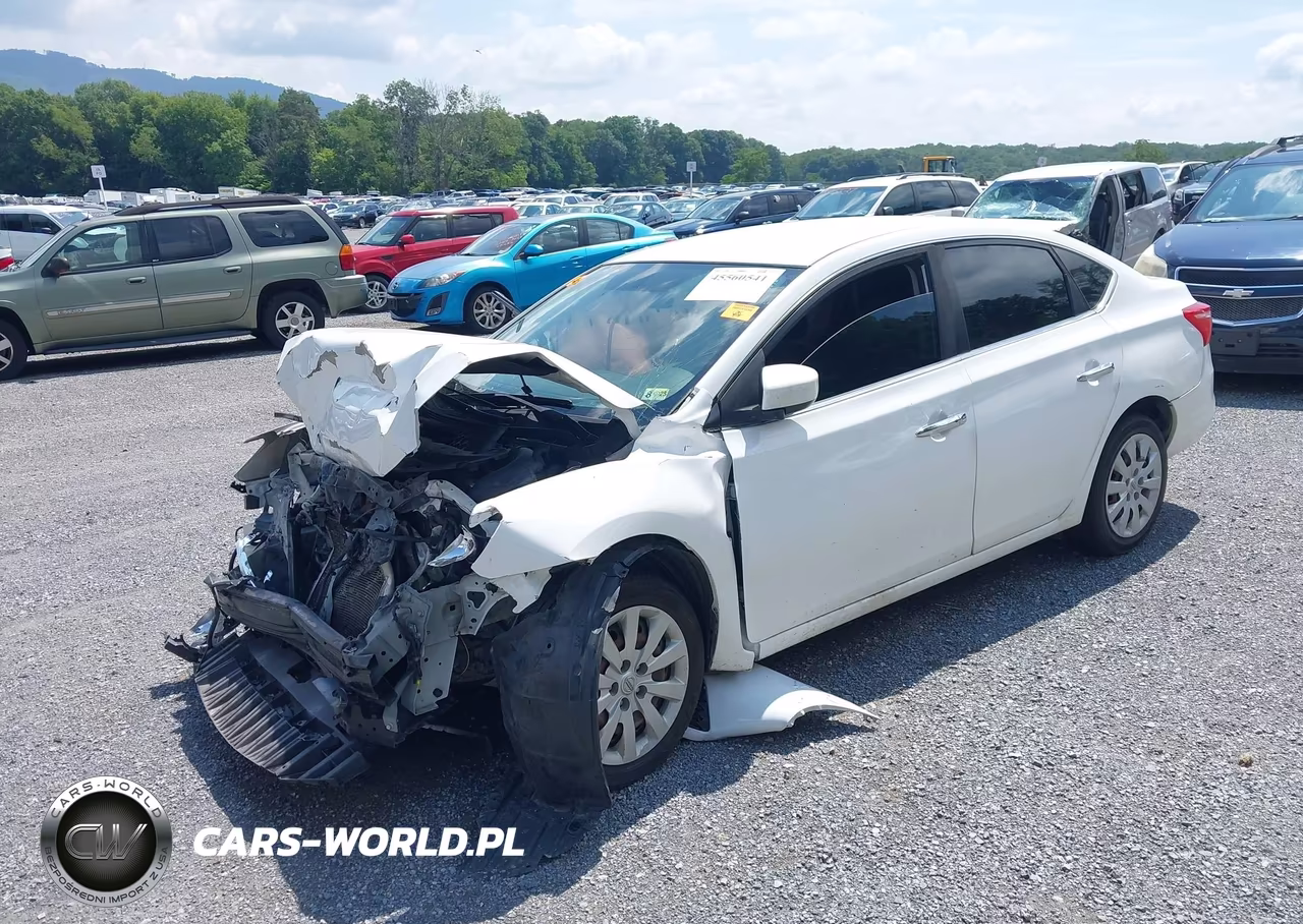 2017 Nissan Sentra Sv VIN:3N1AB7AP5HL644744 - 2