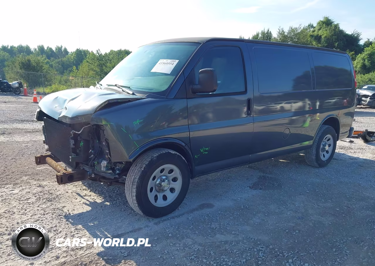 2014 Chevrolet Express 1500 Work Van VIN:1GCSGAFX0E1110076 - 2