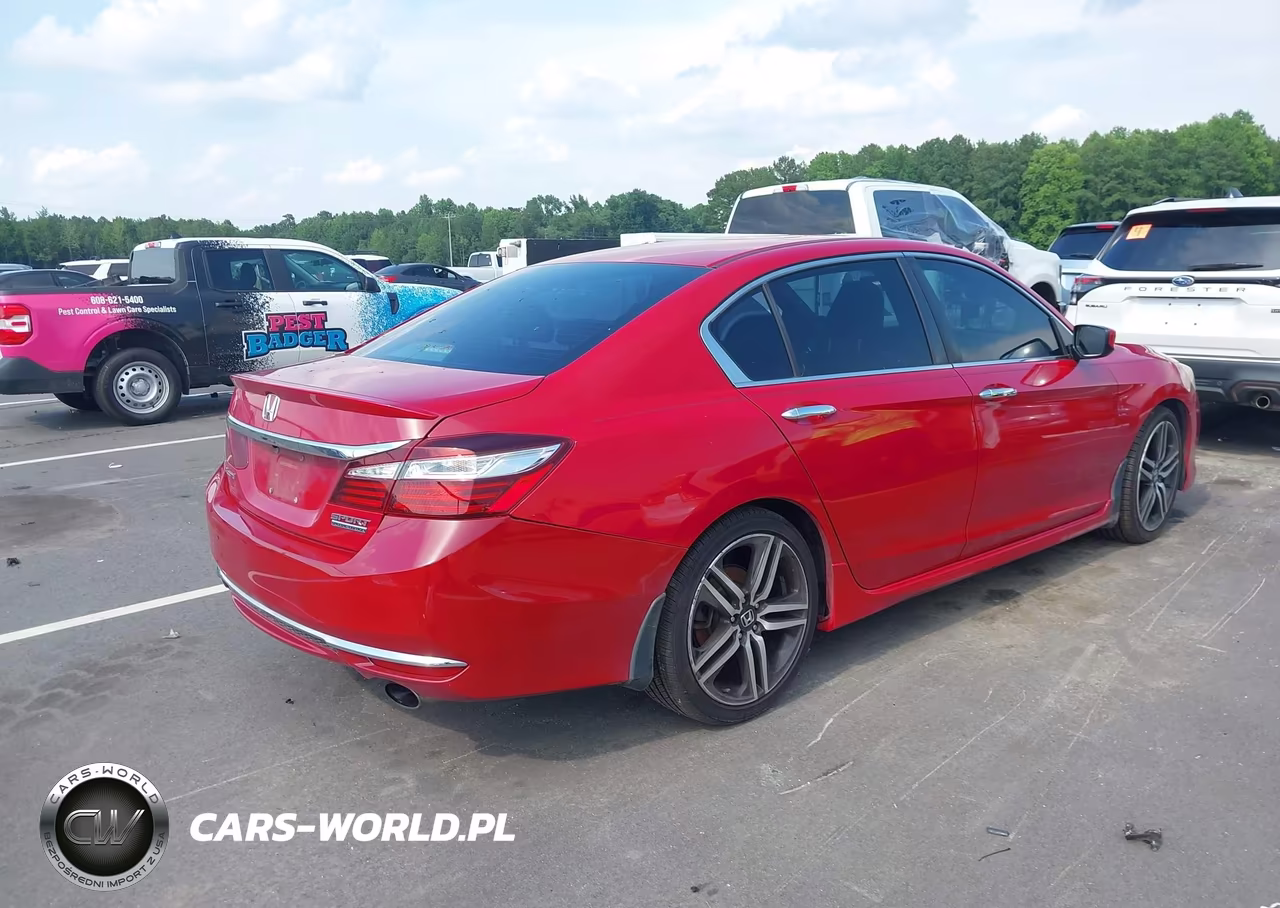 2017 Honda Accord Sport Se VIN:1HGCR2F16HA156324 - 4