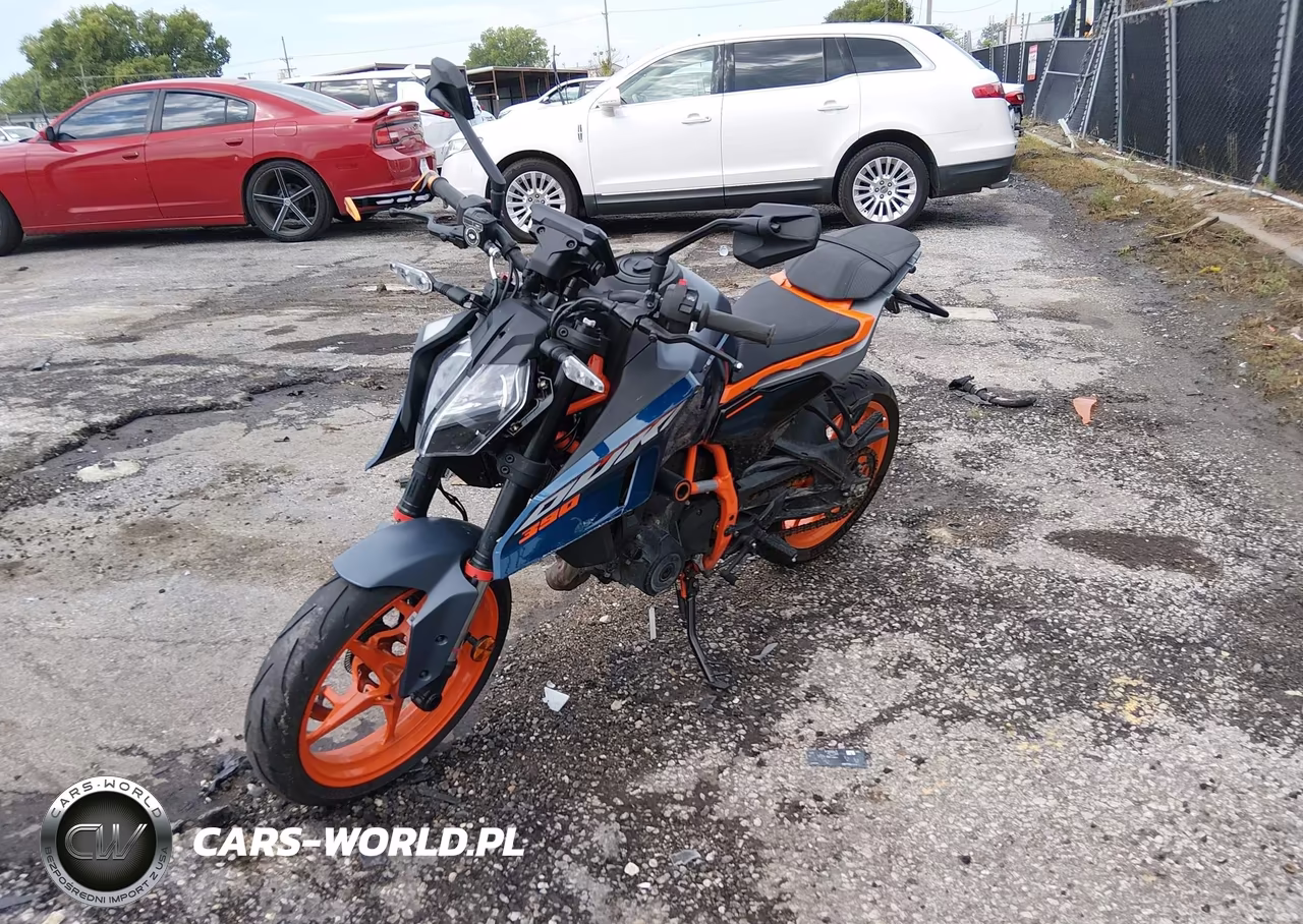 2024 Ktm 390 Duke VIN:MD2JPJ407RN268554 - 2