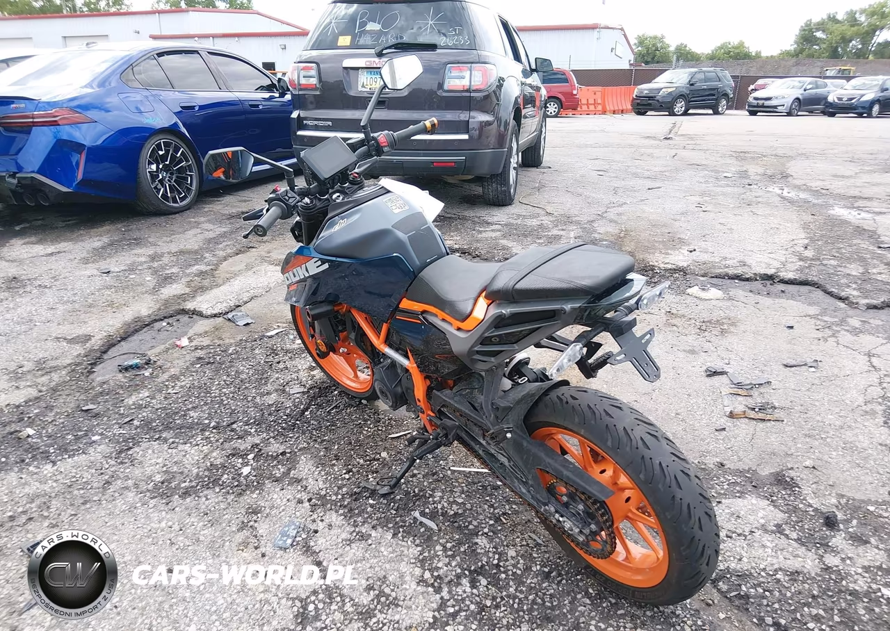 2024 Ktm 390 Duke VIN:MD2JPJ407RN268554 - 3
