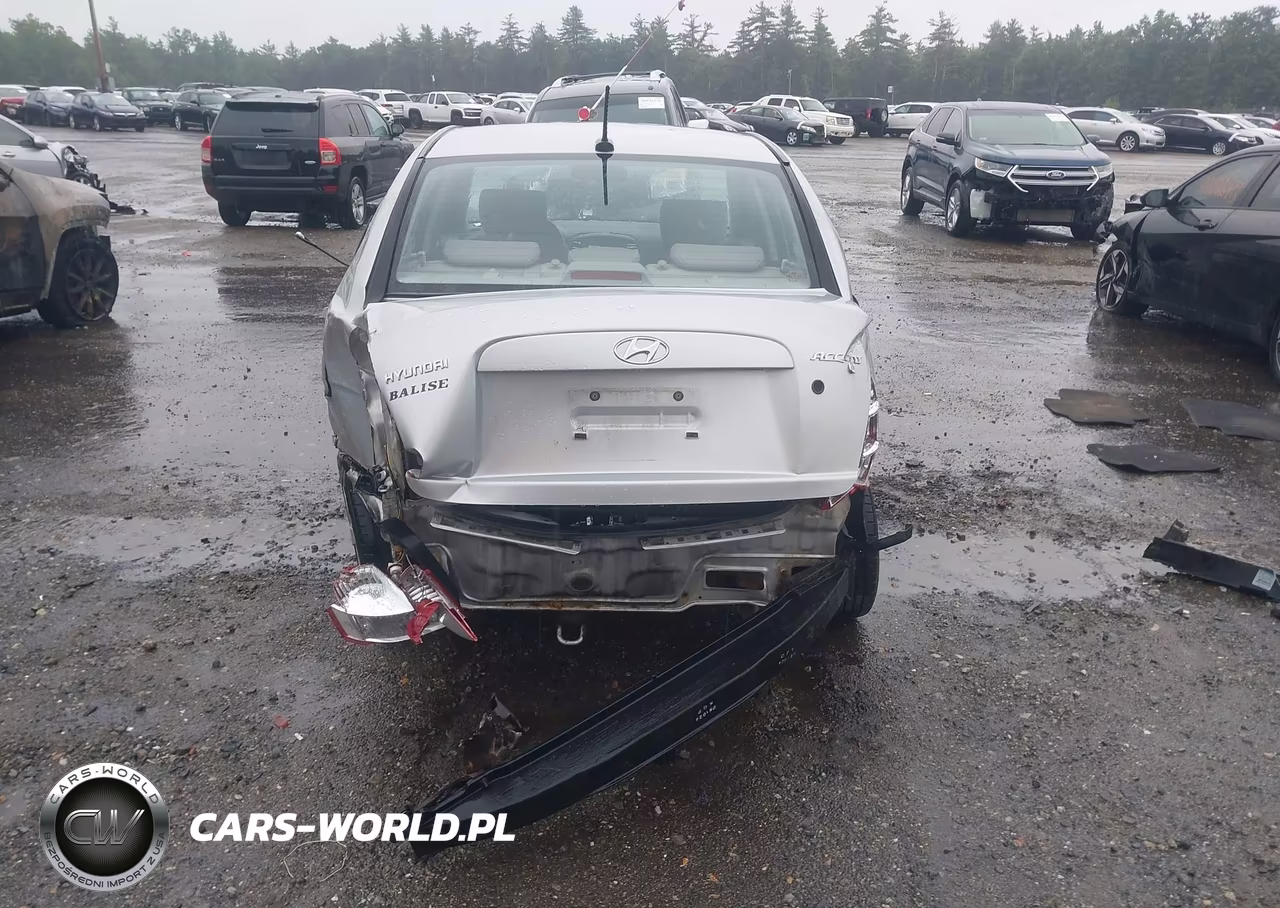 2009 Hyundai Accent Gls VIN:KMHCN46C09U316233 - 17