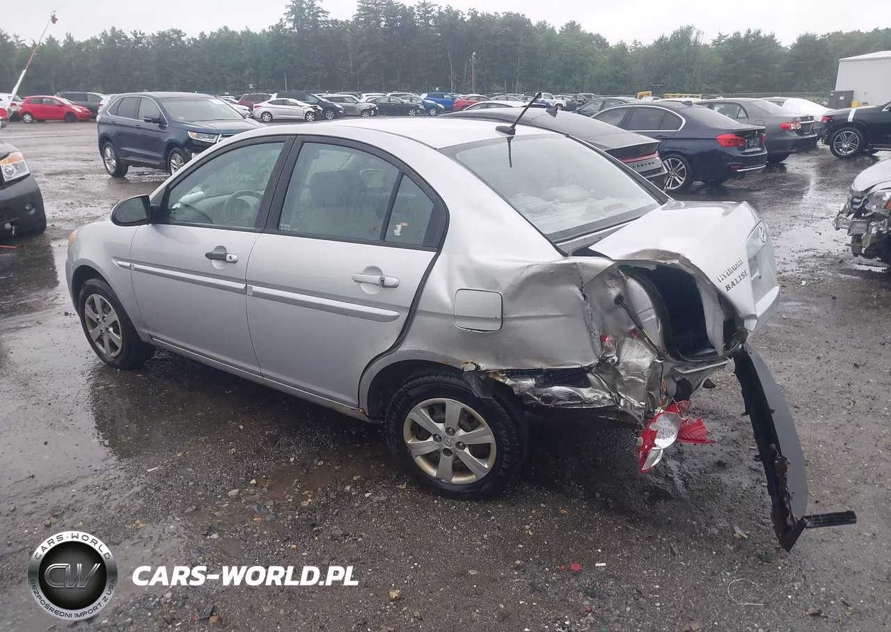 2009 Hyundai Accent Gls VIN:KMHCN46C09U316233 - 3