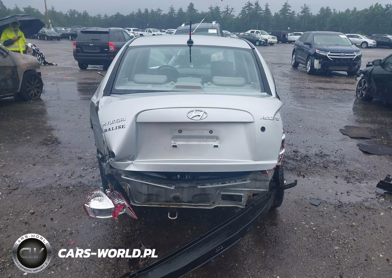 2009 Hyundai Accent Gls VIN:KMHCN46C09U316233 - 6