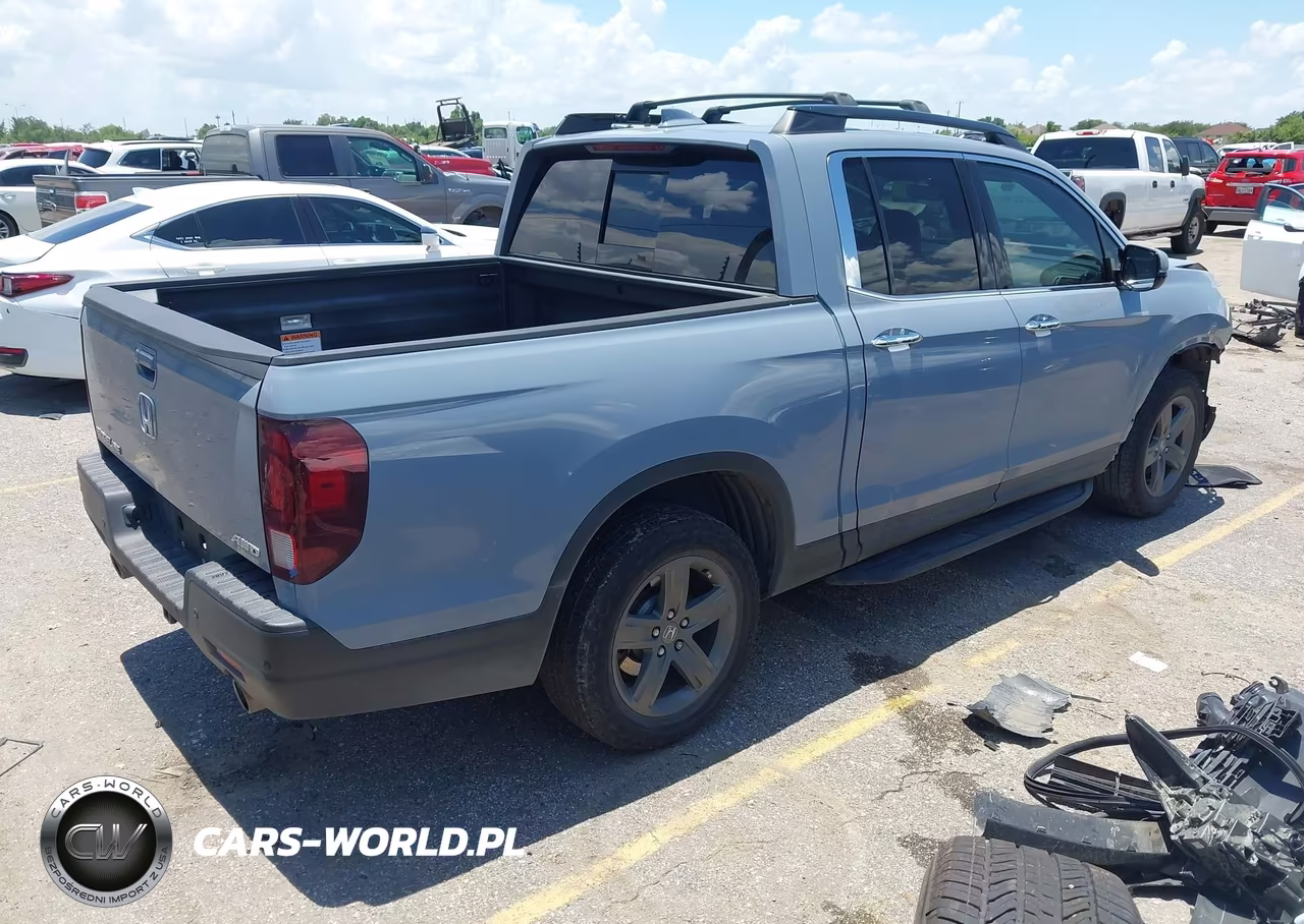 2023 Honda Ridgeline Rtl-E VIN:5FPYK3F72PB051621 - 4