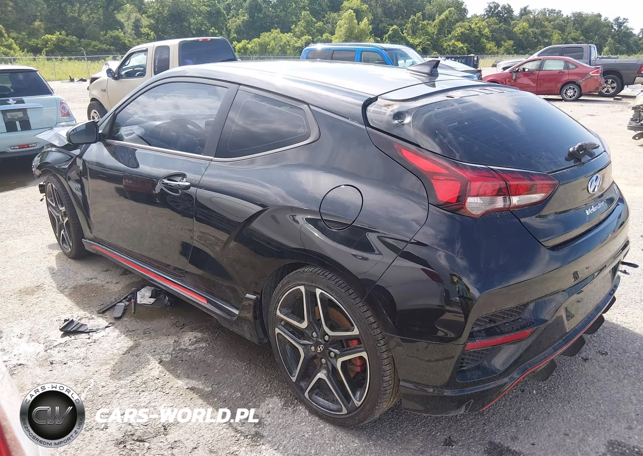 2022 Hyundai Veloster N VIN:KMHT36AH5NU014094 - 3
