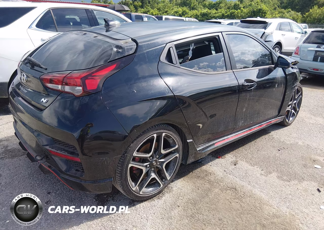 2022 Hyundai Veloster N VIN:KMHT36AH5NU014094 - 4