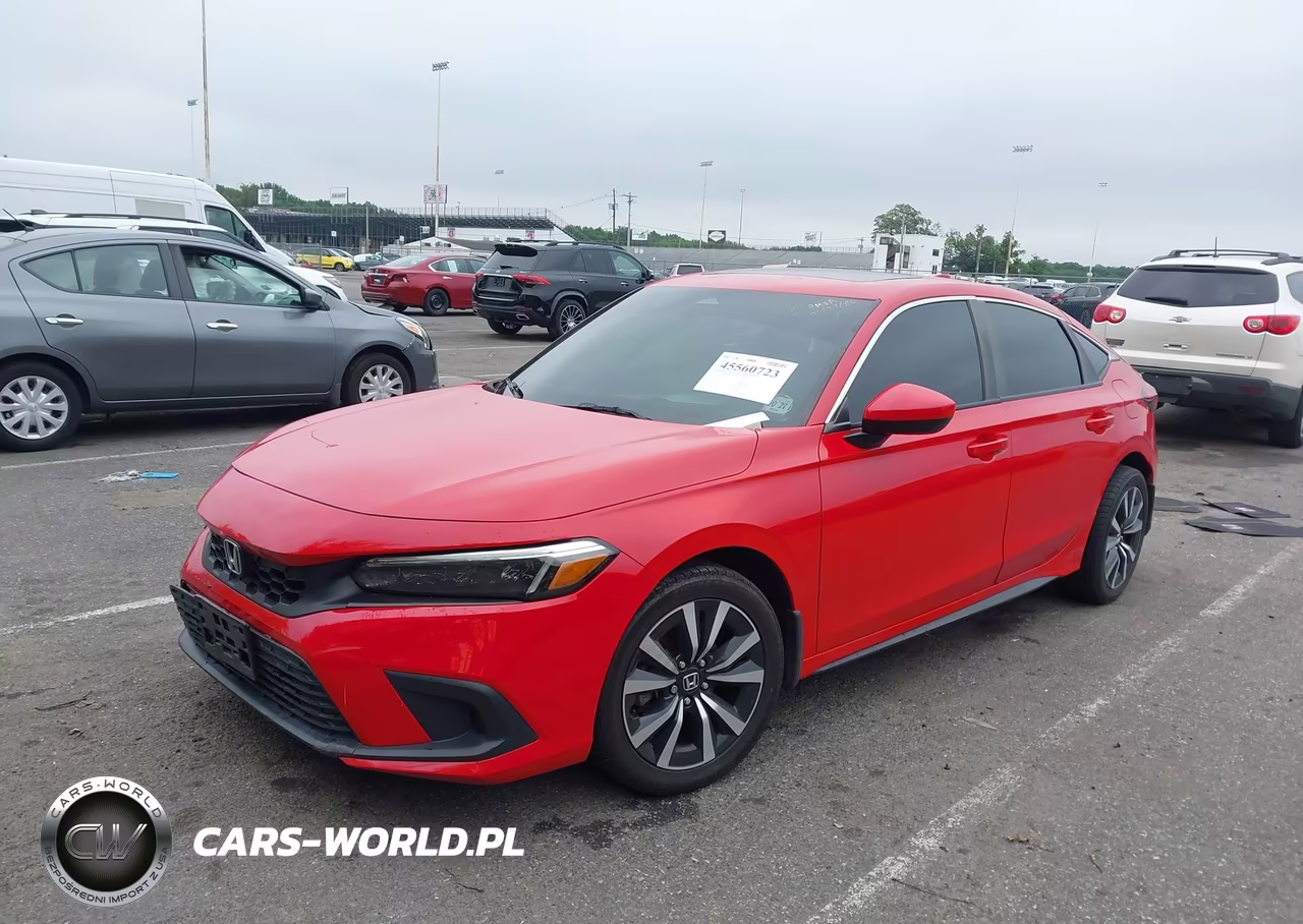 2022 Honda Civic Ex-L VIN:19XFL1H74NE022641 - 2
