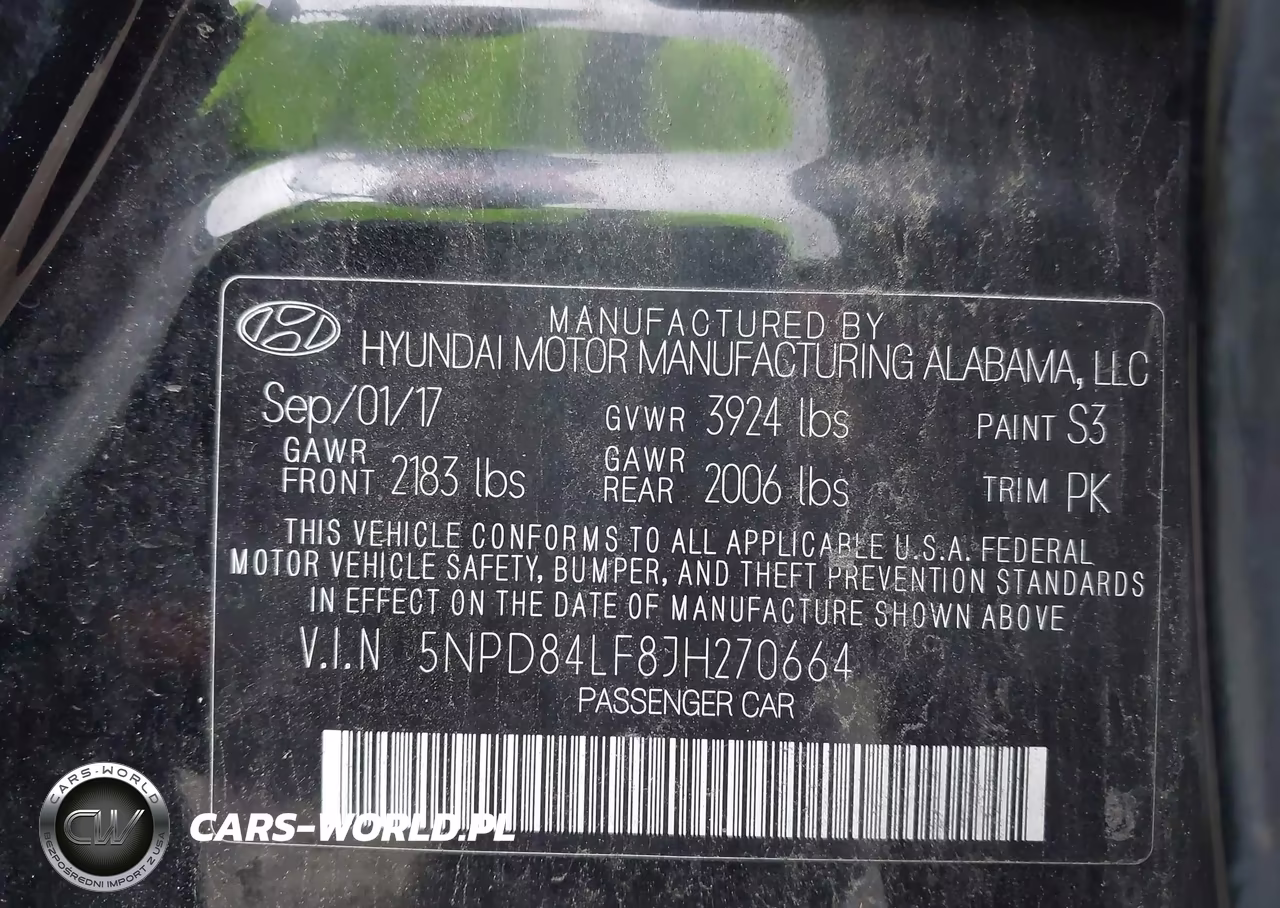 2018 Hyundai Elantra Sel VIN:5NPD84LF8JH270664 - 9