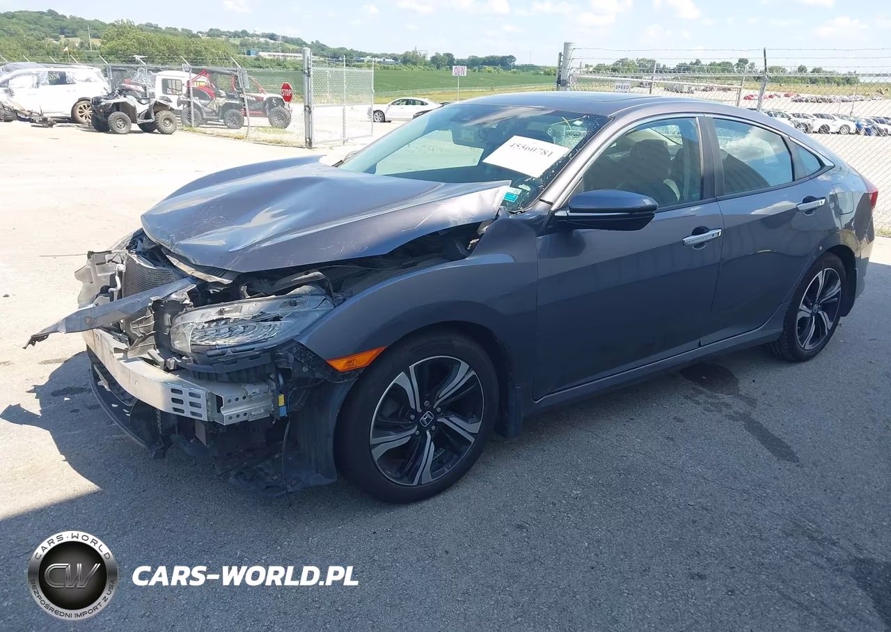 2016 Honda Civic Touring VIN:19XFC1F99GE039801 - 2