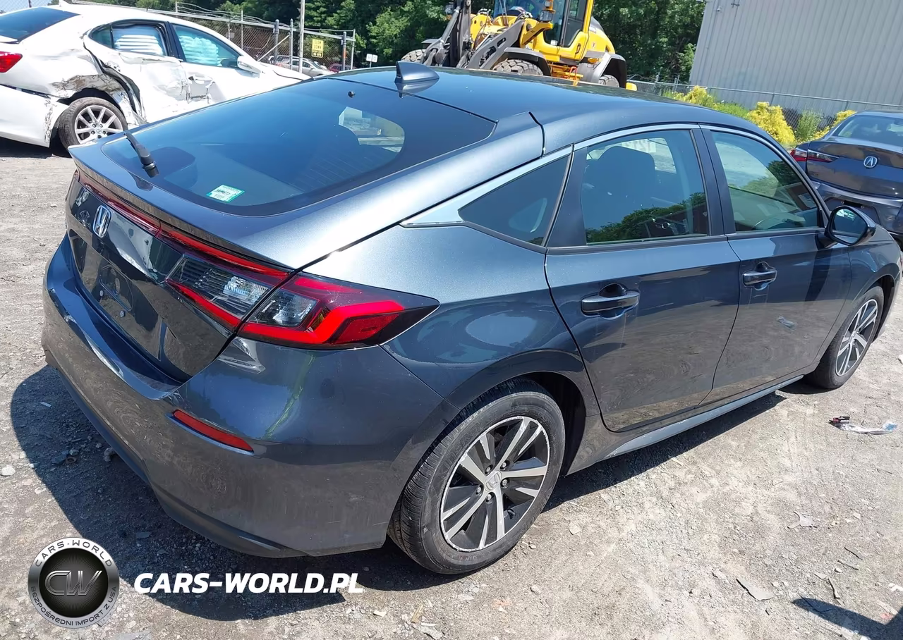 2024 Honda Civic Lx VIN:19XFL2H59RE023567 - 3