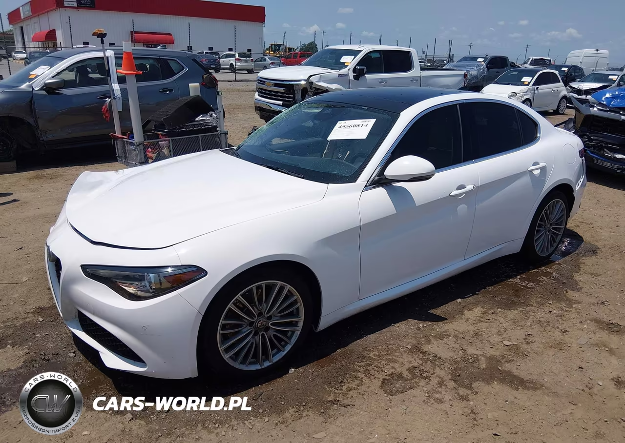 2017 Alfa Romeo Giulia Ti Rwd VIN:ZARFAECN0H7550089 - 2