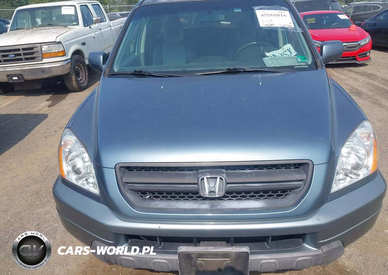 2005 Honda Pilot Ex-L VIN:2HKYF18595H527276 - 6