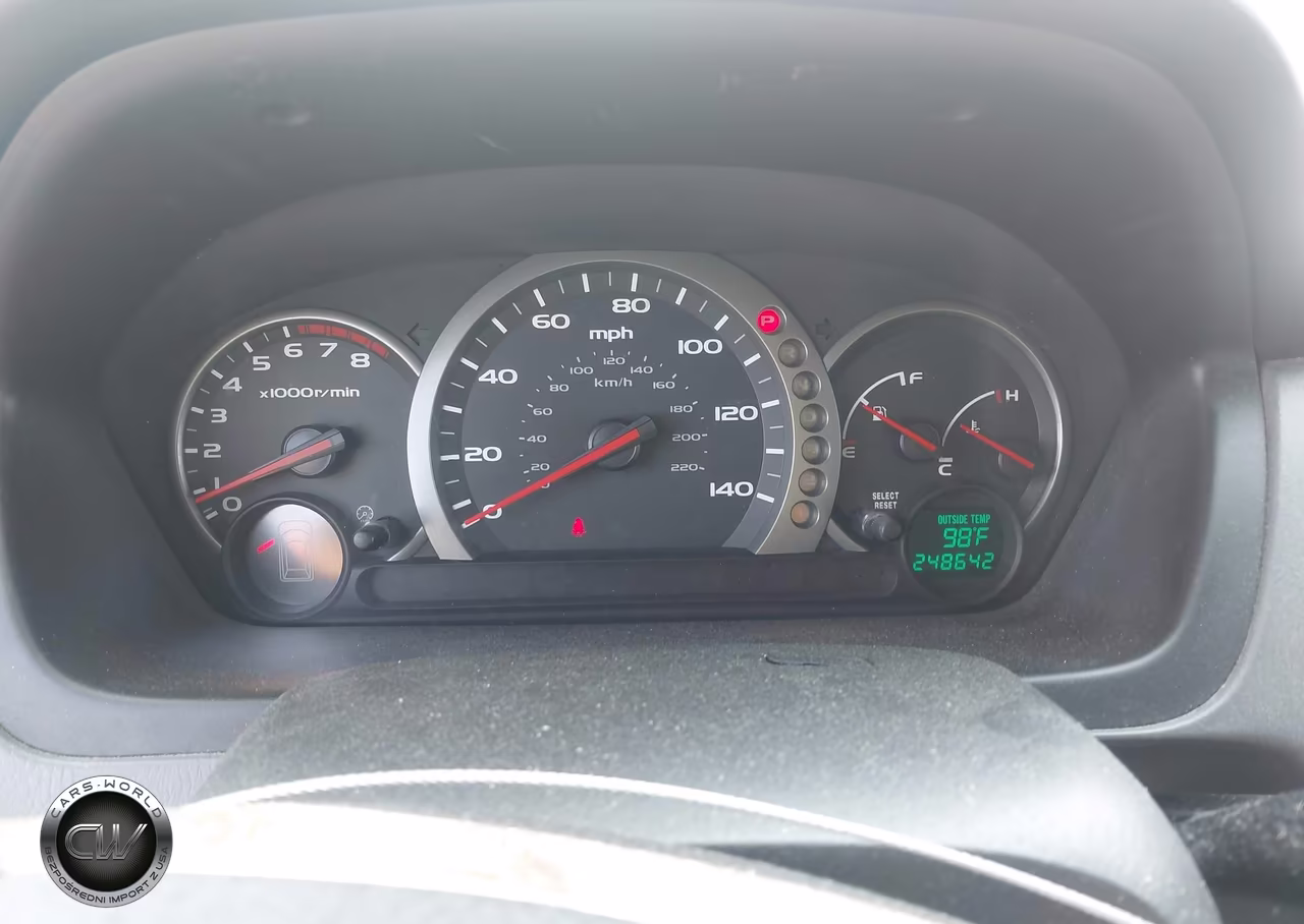 2005 Honda Pilot Ex-L VIN:2HKYF18595H527276 - 7