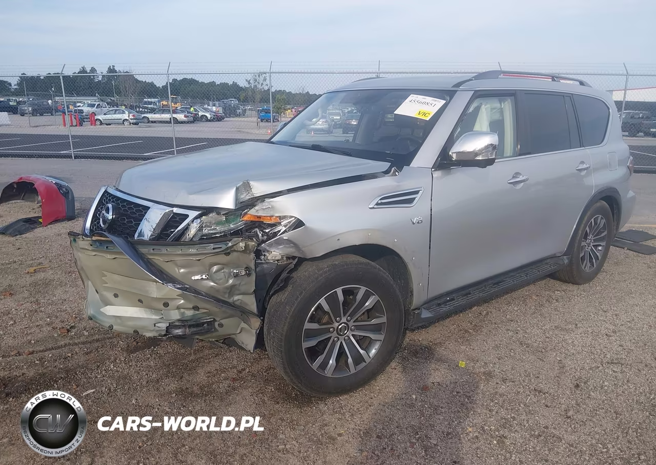 2020 Nissan Armada Sl 2Wd VIN:JN8AY2ND1L9107020 - 2