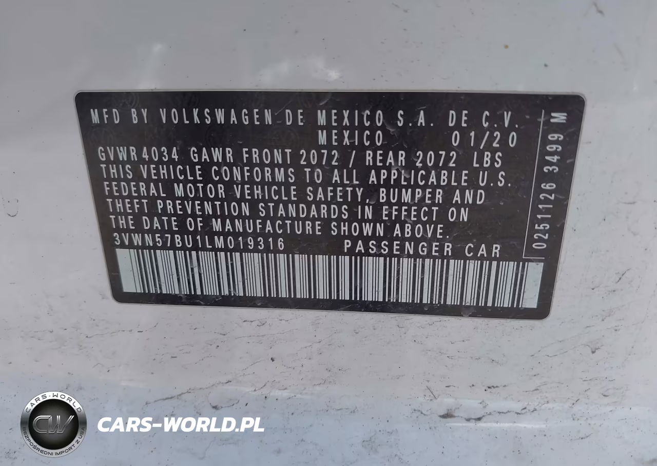 2020 Volkswagen Jetta 1.4T R-Line-1.4T S VIN:3VWN57BU1LM019316 - 9