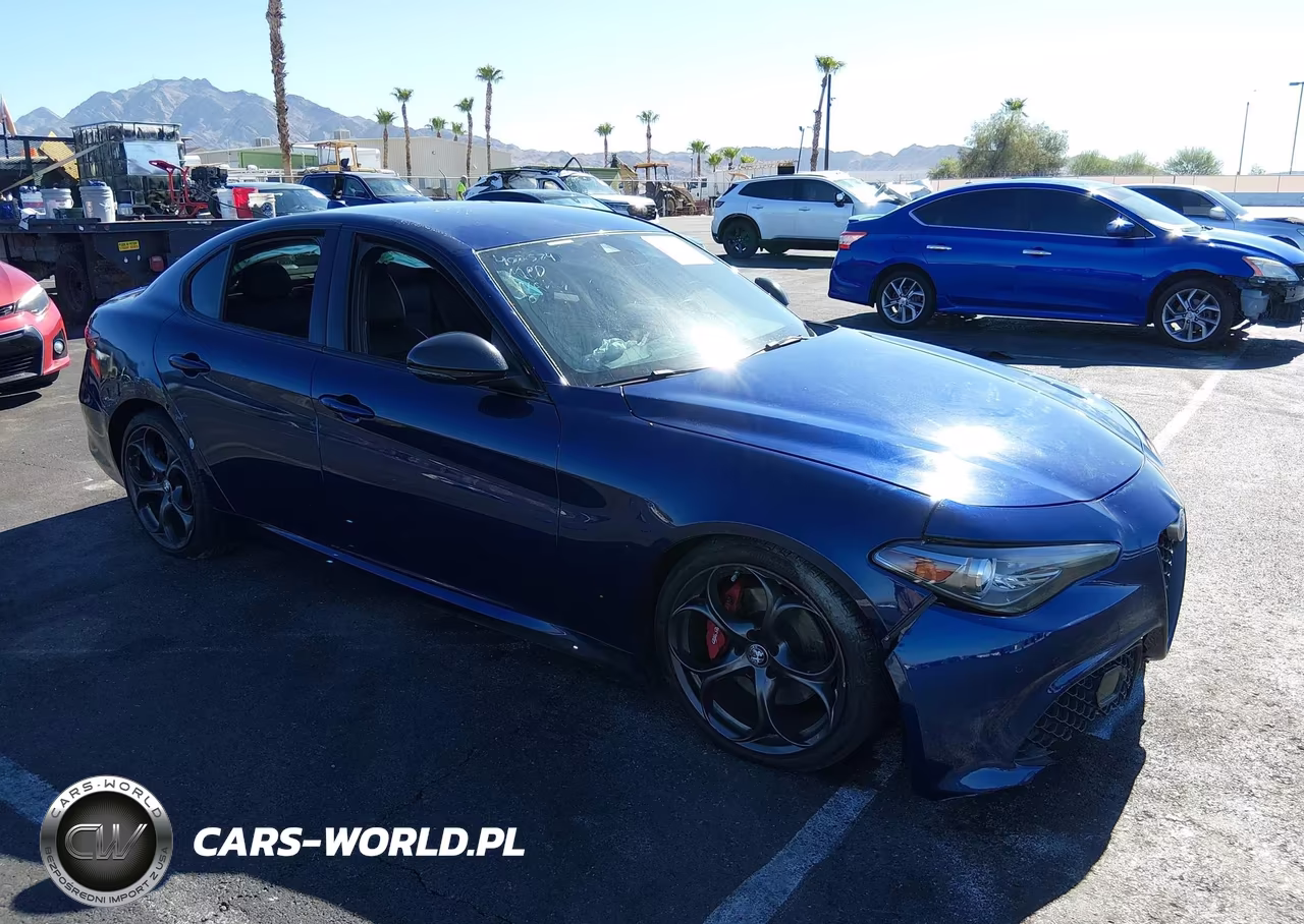 2020 Alfa Romeo Giulia Ti Sport Rwd VIN:ZARFAMBN7L7631613 - 1