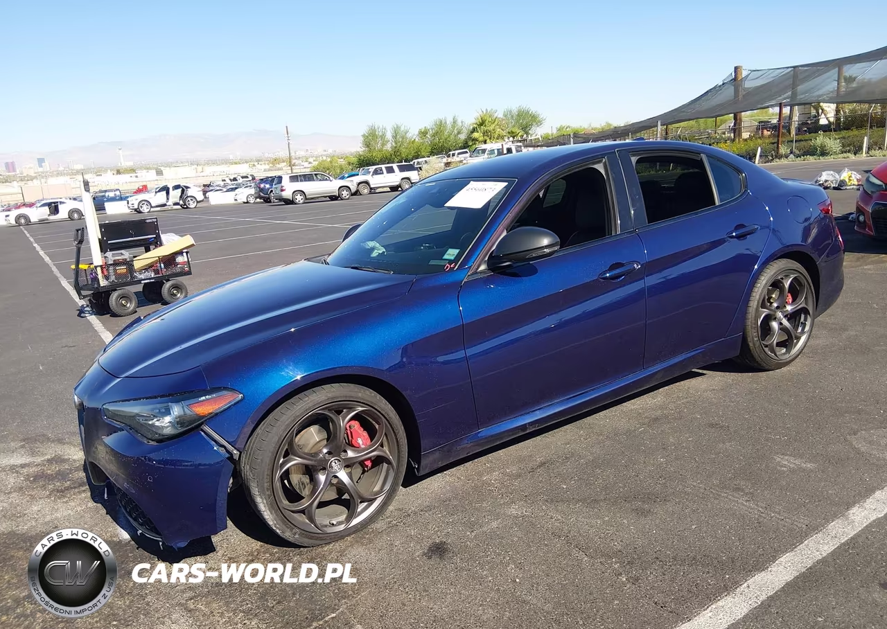 2020 Alfa Romeo Giulia Ti Sport Rwd VIN:ZARFAMBN7L7631613 - 2