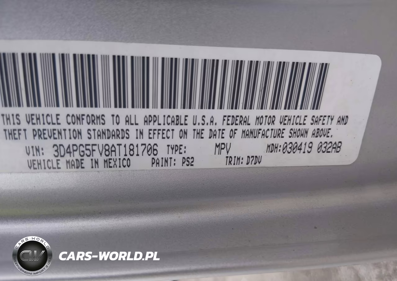 2010 Dodge Journey Sxt VIN:3D4PG5FV8AT181706 - 9