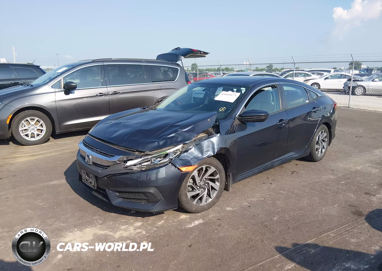 2018 Honda Civic Ex VIN:2HGFC2F78JH597012 - 2