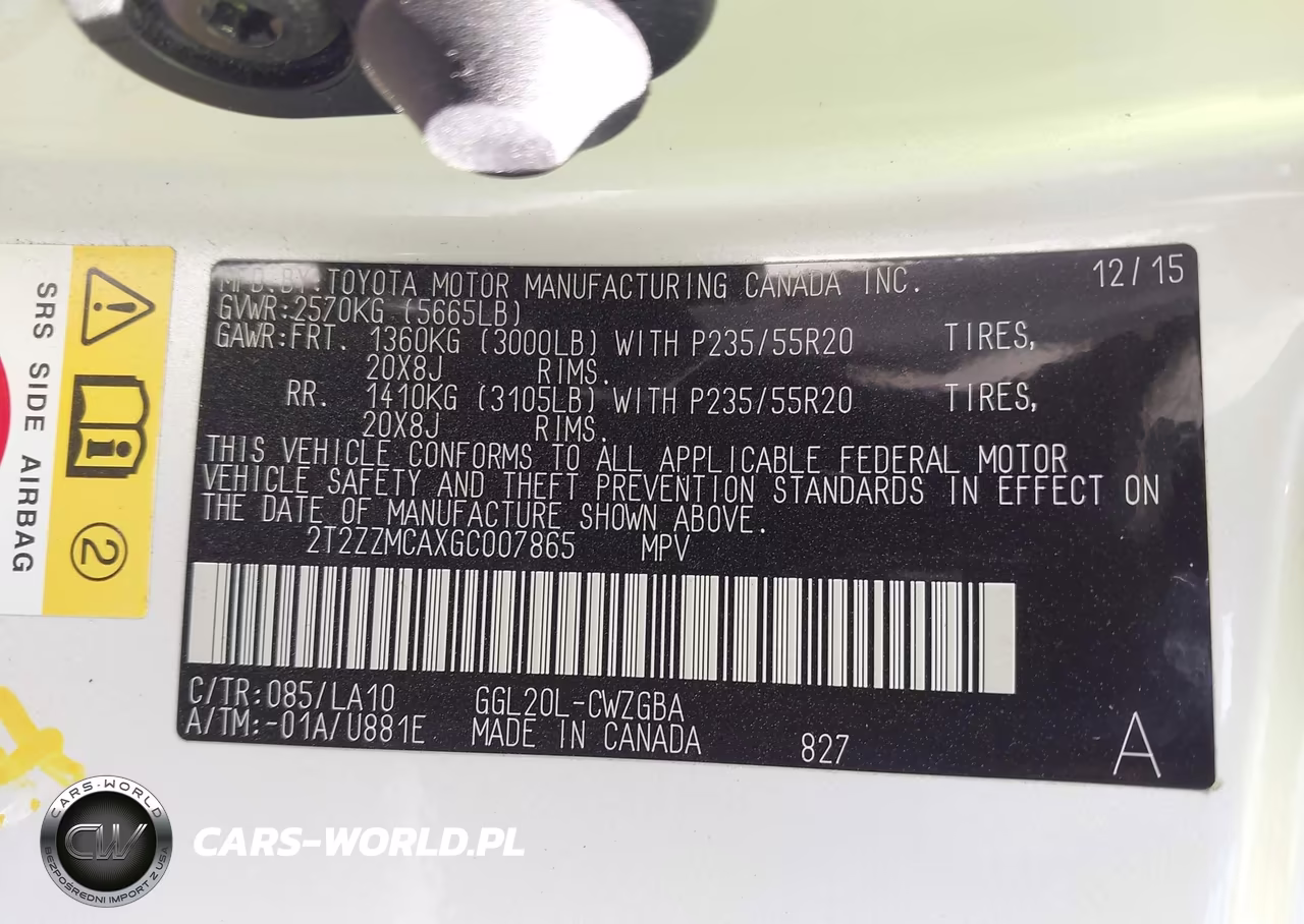 2016 Lexus Rx 350 VIN:2T2ZZMCAXGC007865 - 9