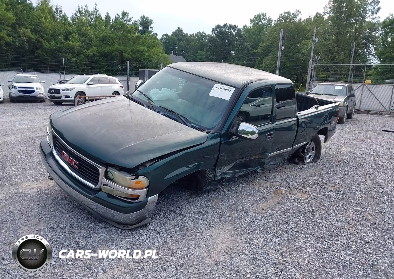 2002 GMC Sierra 1500 Sle VIN:2GTEK19T121113837 - 2
