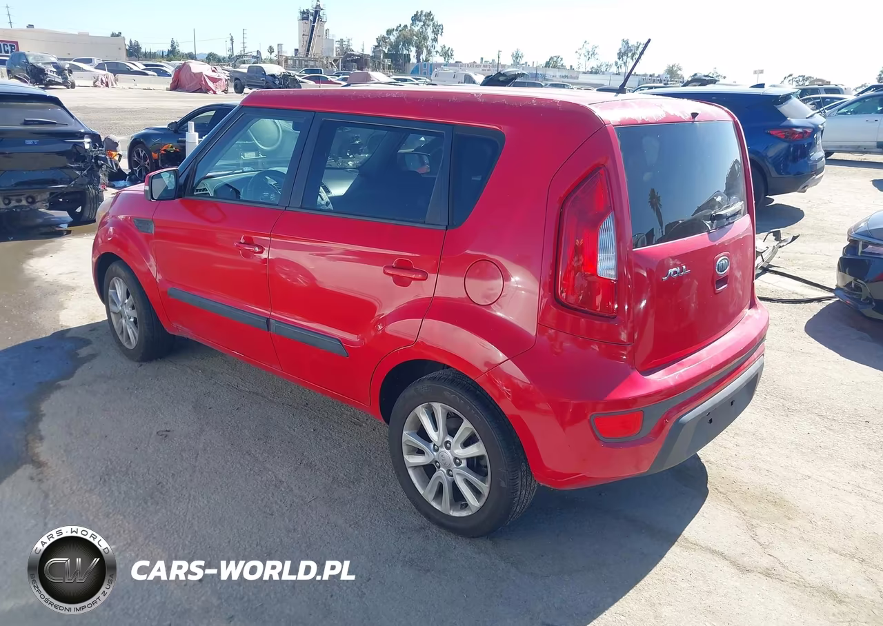 2012 Kia Soul + VIN:KNDJT2A62C7438265 - 3