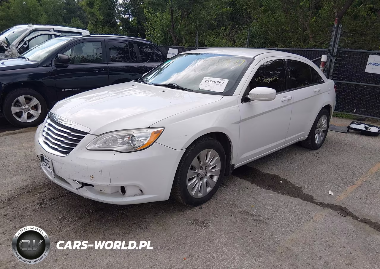2012 Chrysler 200 Lx VIN:1C3CCBABXCN164738 - 2