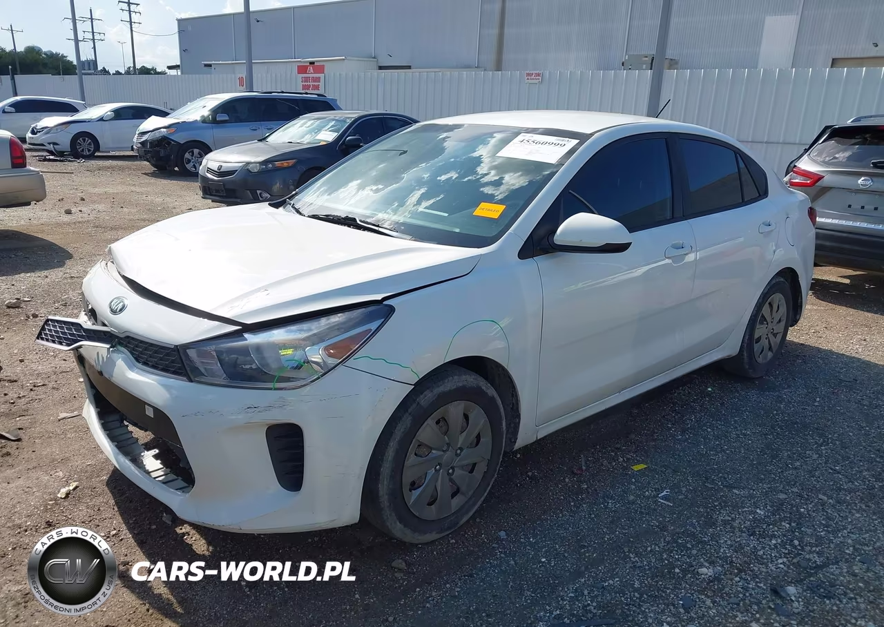 2020 Kia Rio Lx VIN:3KPA24AD7LE297707 - 2
