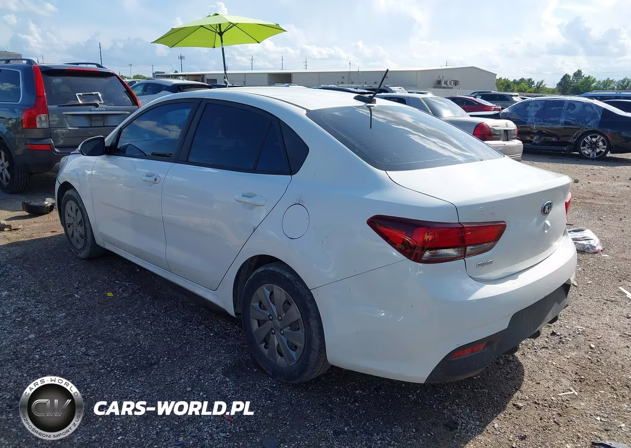 2020 Kia Rio Lx VIN:3KPA24AD7LE297707 - 3