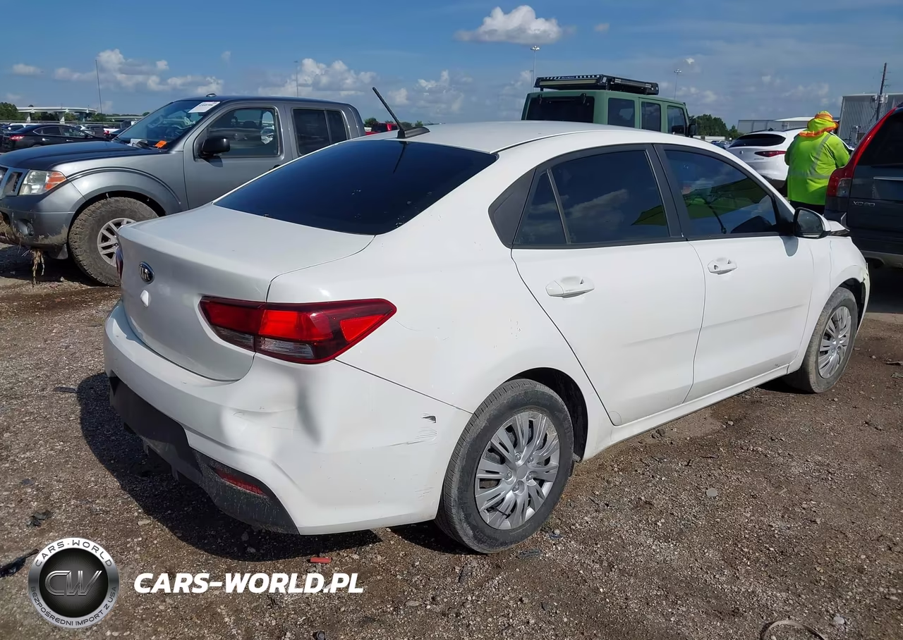 2020 Kia Rio Lx VIN:3KPA24AD7LE297707 - 4