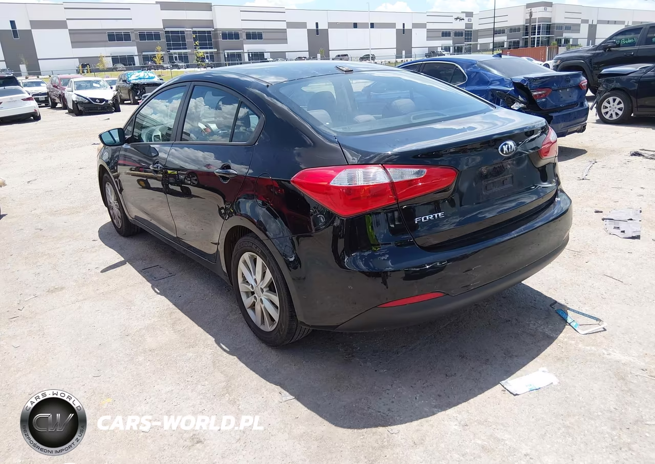 2014 Kia Forte Lx VIN:KNAFX4A63E5184339 - 3