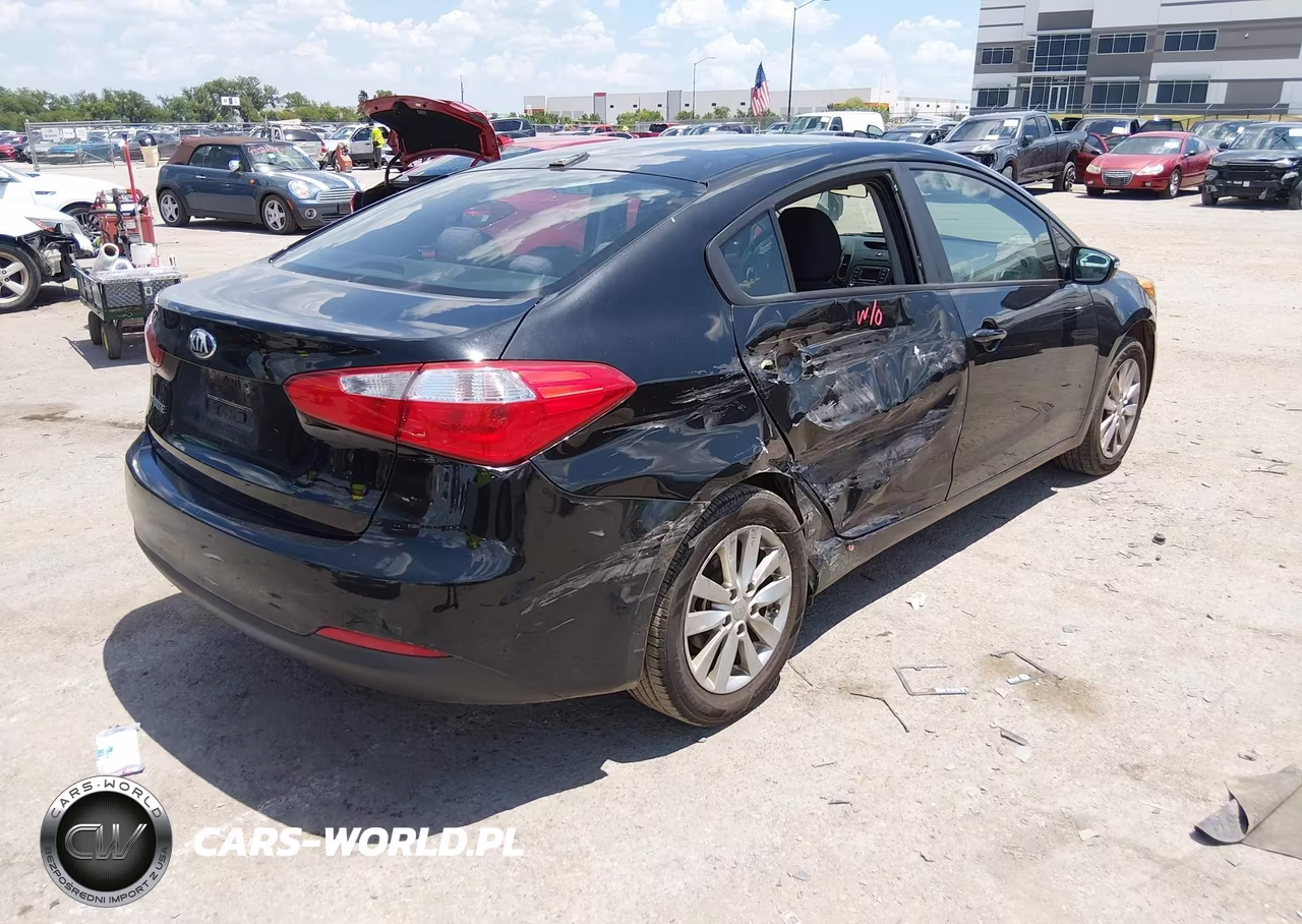 2014 Kia Forte Lx VIN:KNAFX4A63E5184339 - 4