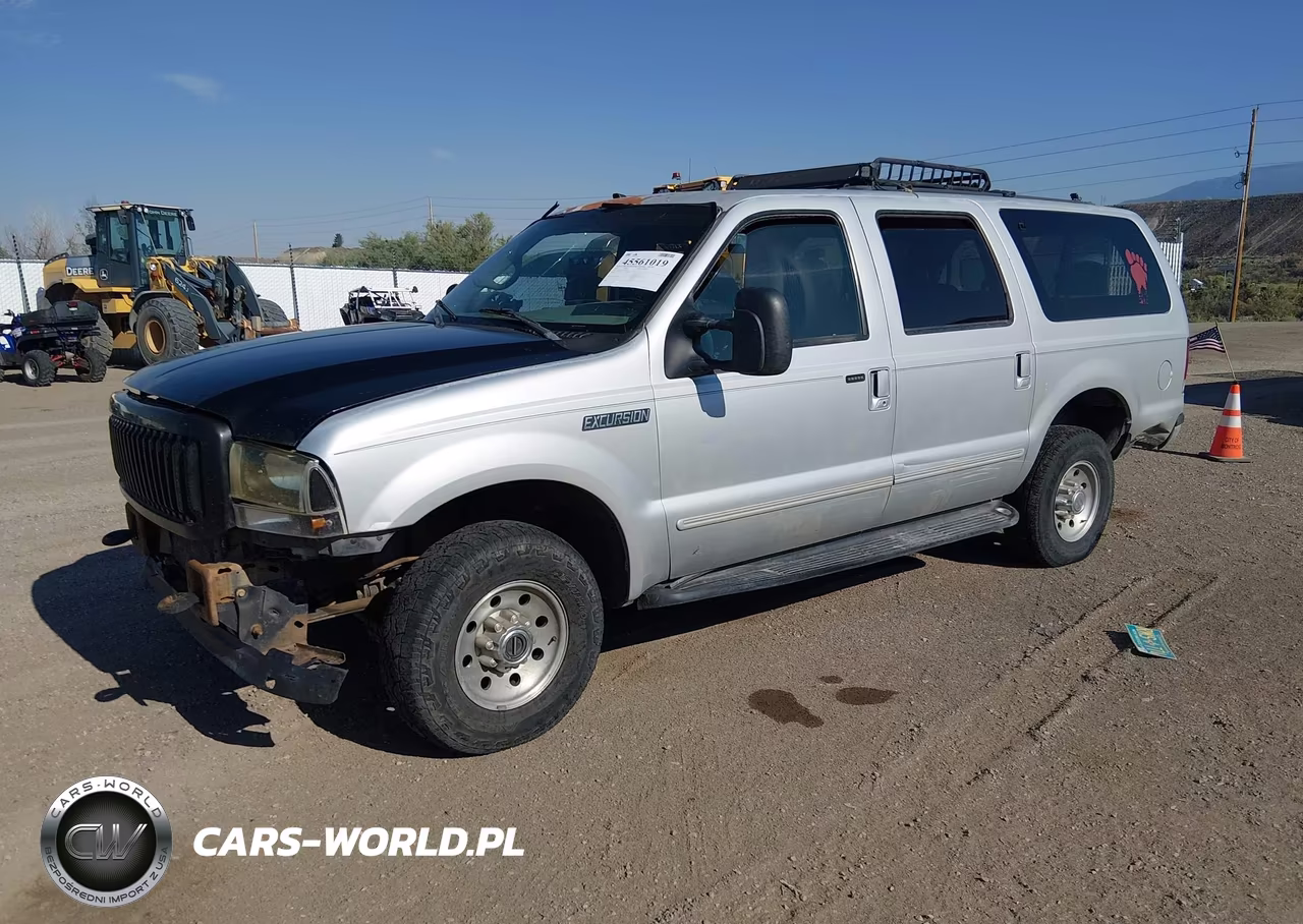 2000 Ford Excursion Xlt VIN:1FMNU41S2YEA53942 - 2